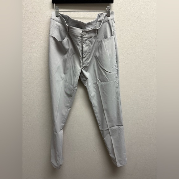 Lacoste Men’s Slim Fit Grey Stretch Pants